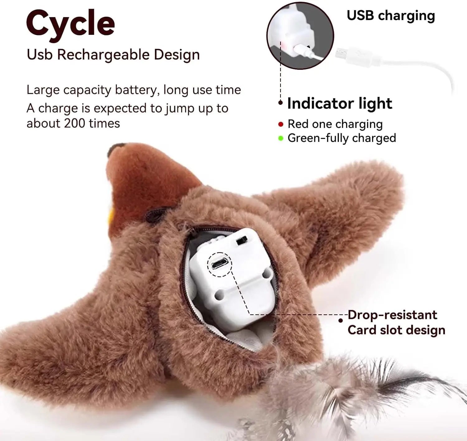 FlappyPals™ Interactive Flapping Pet Toy